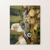 Puzzle “Tesoros ocultos de Bispingen" ジグソーパズル (縦)