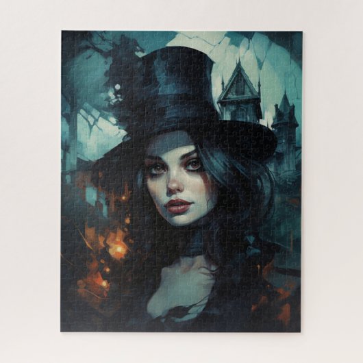 Puzzle The Enigma of the Mysterious Woman ジグソーパズル (縦)