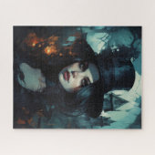 Puzzle The Enigma of the Mysterious Woman ジグソーパズル (横)