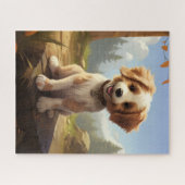 Puzzle The Prankster Pooch ジグソーパズル (横)