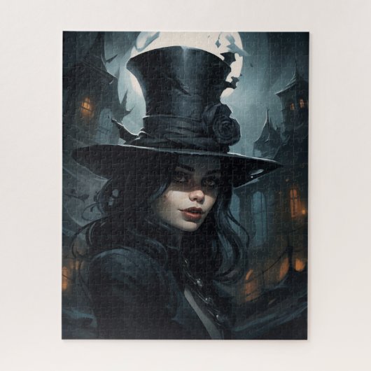 Puzzle The Secret of the Mysterious Woman ジグソーパズル (縦)