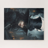 Puzzle The Secret of the Mysterious Woman ジグソーパズル (横)