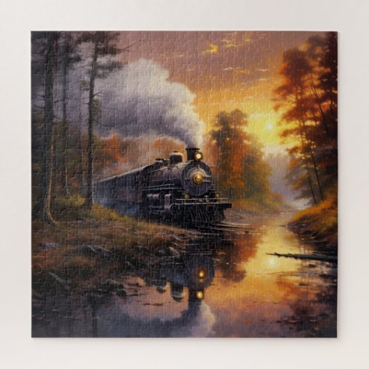 Puzzle Train Série 1-7 ジグソーパズル (縦)