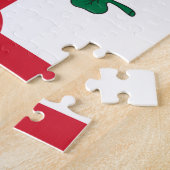 Puzzle with Flag of Montreal, Canada ジグソーパズル (側面)