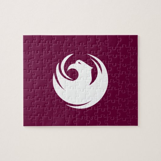 Puzzle with Flag of Phoenix, Arizona ジグソーパズル (横)