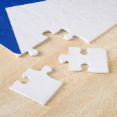 Puzzle with Flag of Toyota City, Japan ジグソーパズル (側面)