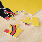 Puzzle with Flag of Uri canton, Switzerland ジグソーパズル (側面)