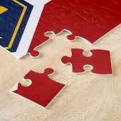 Puzzle with Flag of Utah, USA ジグソーパズル (側面)