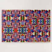 Puzzle World Flags ジグソーパズル (横)