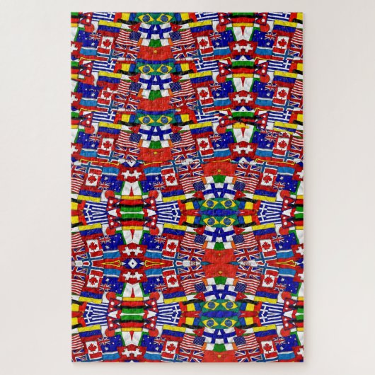 Puzzle World Flags ジグソーパズル (縦)