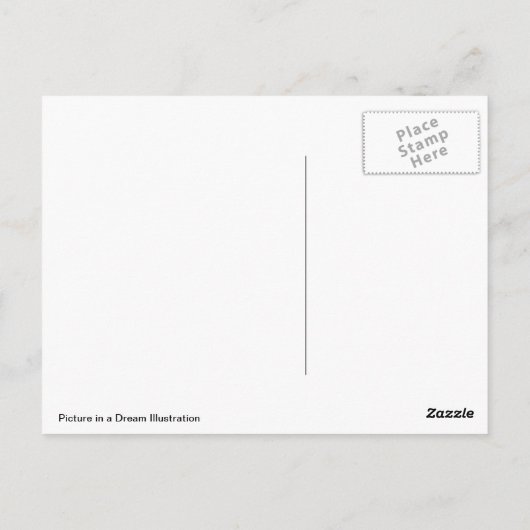 PuzzledAccupuncture.jpeg ポストカード (裏面)