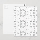 Puzzlemotiv ポストカード (正面/裏面)