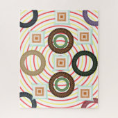 Puzzles Abstract Colors Circular ジグソーパズル (縦)