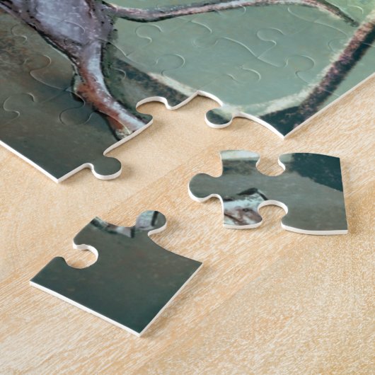 Puzzles - Cat and Mouse - by Monika Marzec ジグソーパズル (側面)