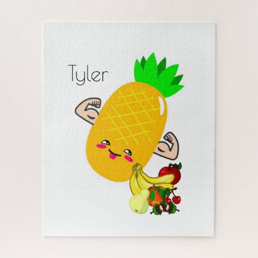 Puzzles Fruit Pineapple ジグソーパズル (縦)