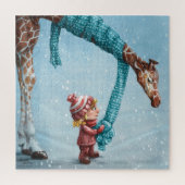 Puzzles - Kindness - illustration by Monika Marzec ジグソーパズル (縦)