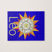 Puzzles Leo Zodiac Sign ジグソーパズル (横)