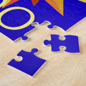 Puzzles Leo Zodiac Sign ジグソーパズル (側面)