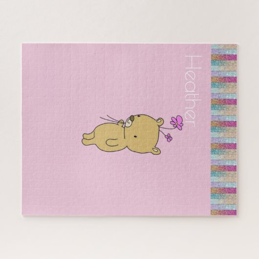 Puzzles Teddy Bear ジグソーパズル (横)