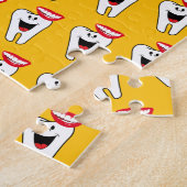 Puzzles Tooth Mouth Lips Dentist ジグソーパズル (側面)