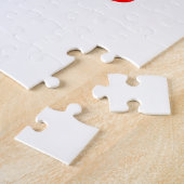 Puzzles Umbrella Red Hearts Happy Valentine's Day  ジグソーパズル (側面)