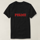 PVAMUアスレティックユニバーシティ同窓生スタイルT S Tシャツ (デザイン正面)