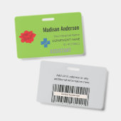 PVCバッジカード – Office.イベント.Horizontal.ID バッジ (正面＆裏面)