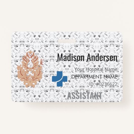 PVCビジネスバッジ – ベンダー。可視性。ワークショップ バッジ (正面)