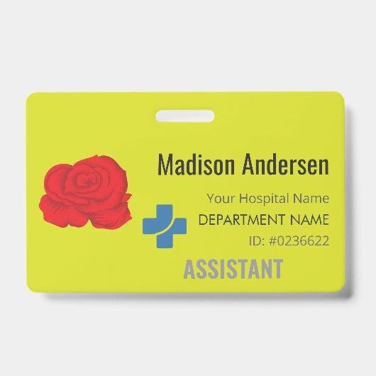 PVC Office Badge – Horizontal.Business.Meeting バッジ (正面)