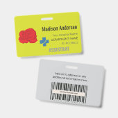 PVC Office Badge – Horizontal.Business.Meeting バッジ (正面＆裏面)