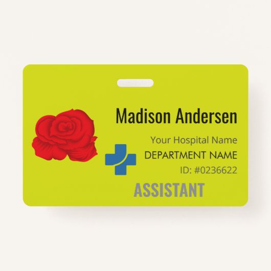 PVC Office Badge – Horizontal.Business.Meeting バッジ (正面)