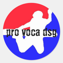 PVDメソッドグラブステッカー ラウンドシール