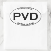 PVD – プロビデンスロードアイランド 楕円形シール (バッグ)