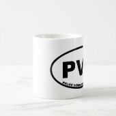 PVE パロスベルデスエステーツ コーヒーマグカップ (中央)