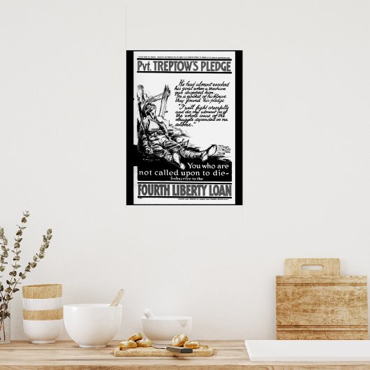 PVTトレプトウの誓約「私は戦う_Warのイメージ ポスター (キッチン)
