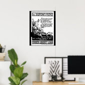 PVTトレプトウの誓約「私は戦う_Warのイメージ ポスター (ホームオフィス)