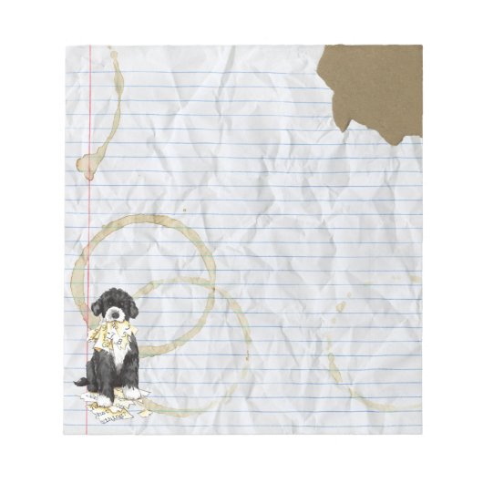 PWDのレッス食べンプラン ノートパッド (正面)