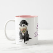 PWDハート母 ツートーンマグカップ (左)