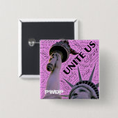 PWDPの自由ピン 缶バッジ (正面&裏面)