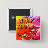 PWDPは決して再度ピンで止めません 缶バッジ (正面&裏面)