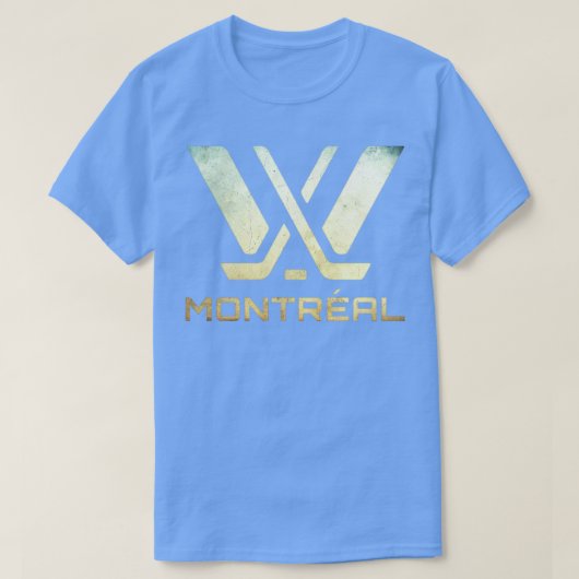 PWHLモントリオール動揺して Tシャツ (デザイン正面)