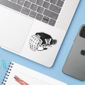 PWHL女子ホッケーヘルメット シール (ノートパソコンとiPhone)
