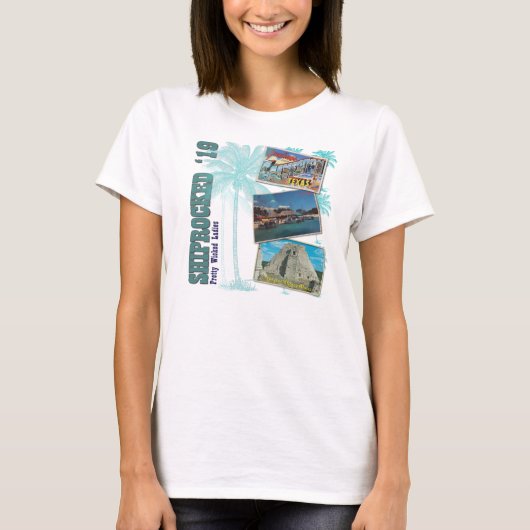 PWLポストカード – フローサークル Tシャツ (正面)