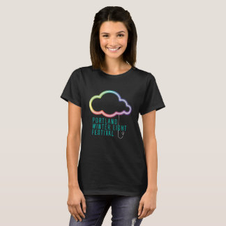 PWLFレディースTシャツ-黒 Tシャツ