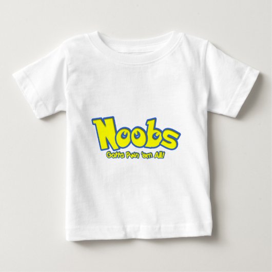 Pwn Noobs ベビーTシャツ (正面)