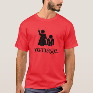 Pwnage （ダークシャツ） tシャツ