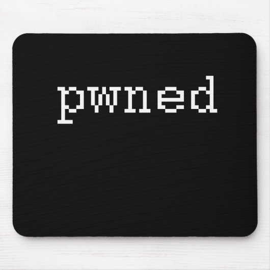 pwned マウスパッド (正面)