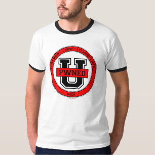 Pwned Uのワイシャツ Tシャツ