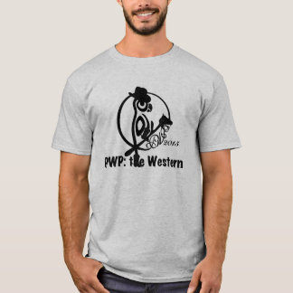 PWPの2015年ロゴ-黒人男性の Tシャツ