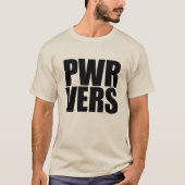 PWRバー Tシャツ (正面)